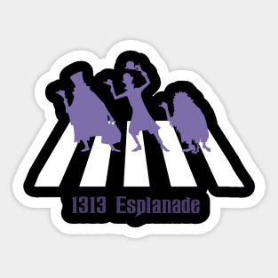 1313 esplanade street Sticker